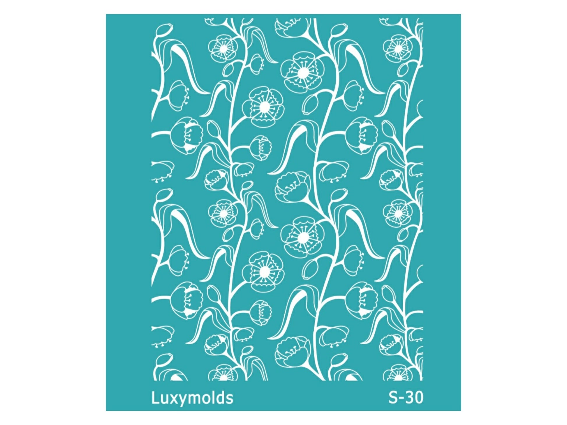 Instagram promotion Silk screen stencil for polymer clay "Luxymolds"