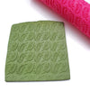 Polymer clay texture roller stamp 3D printed embossing "Leaves"