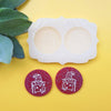 Silicone earrings mold "Magic cat" mould for resin and epoxy