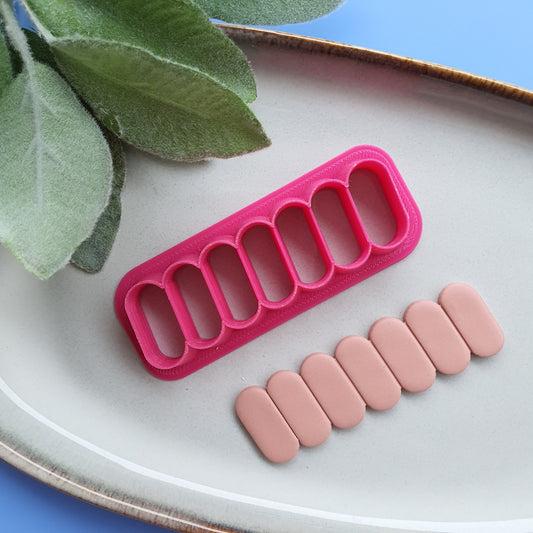 Polymer clay 3D cutters Hair clip Jewelry mold