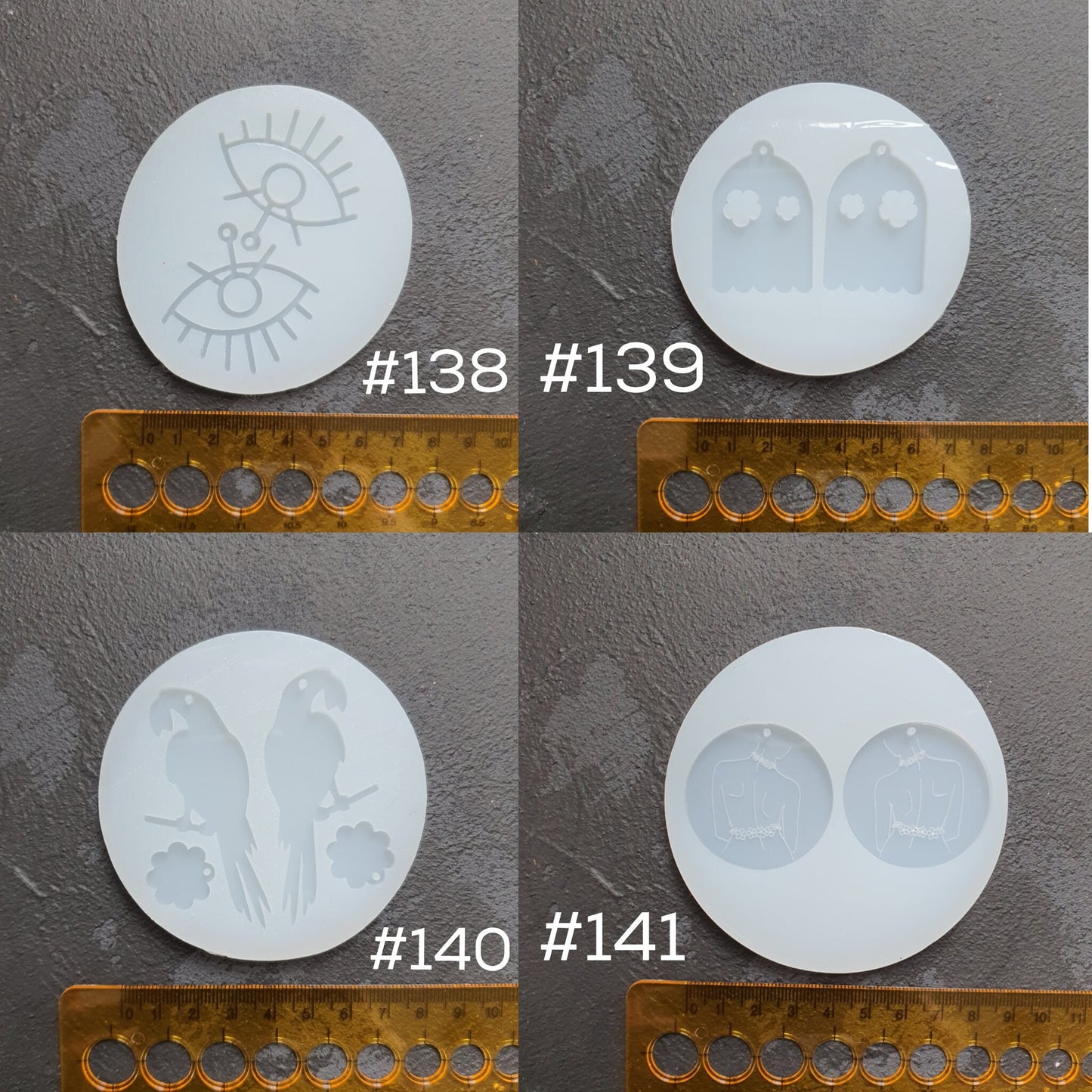 BIG SALE MOLDS Silicone earrings mold Jewelry Resin mould for resin and epoxy