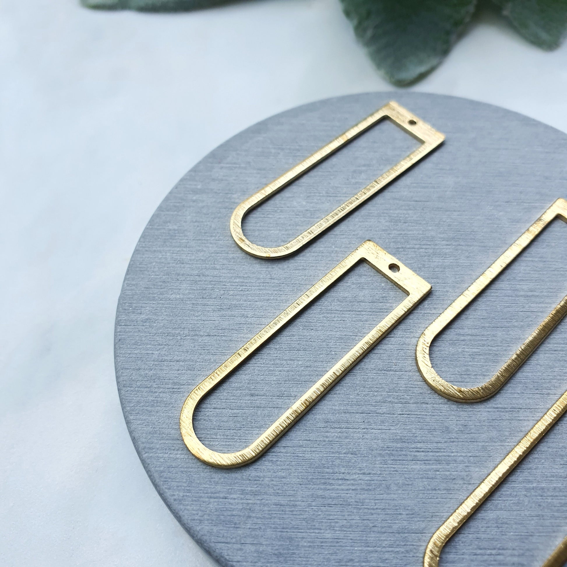 Earrings components Earrings findings DIY jewelry Raw brass connectors Geometry shape charms