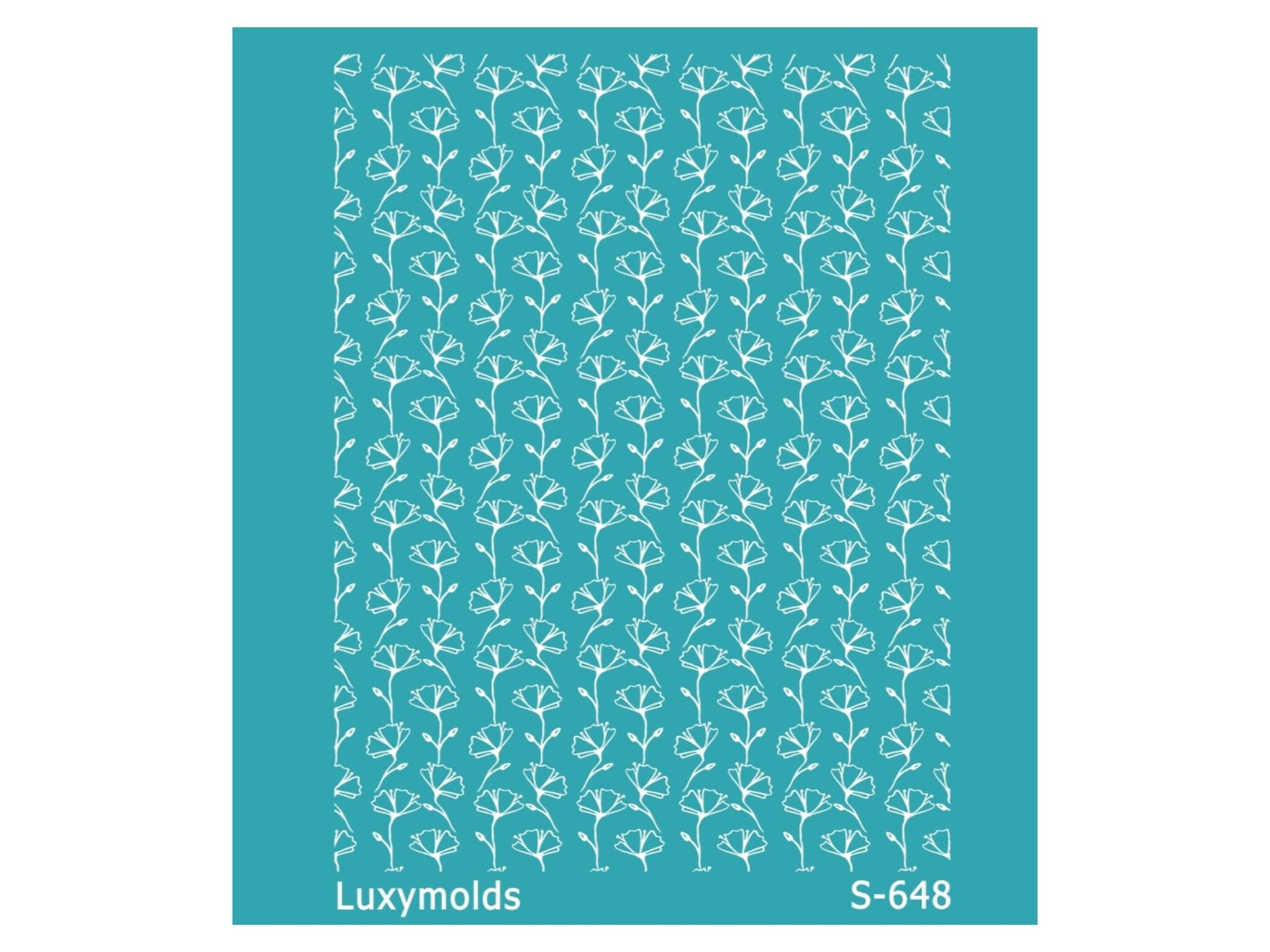 Silk screen stencil for polymer clay "Luxymolds" S-648