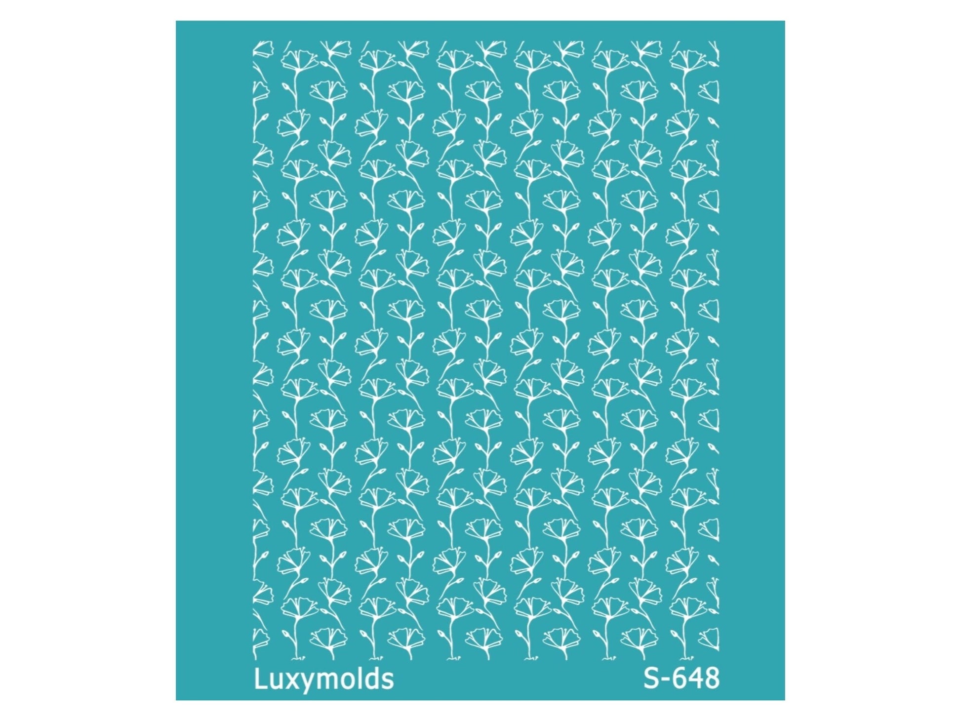 Silk screen stencil for polymer clay "Luxymolds" S-648