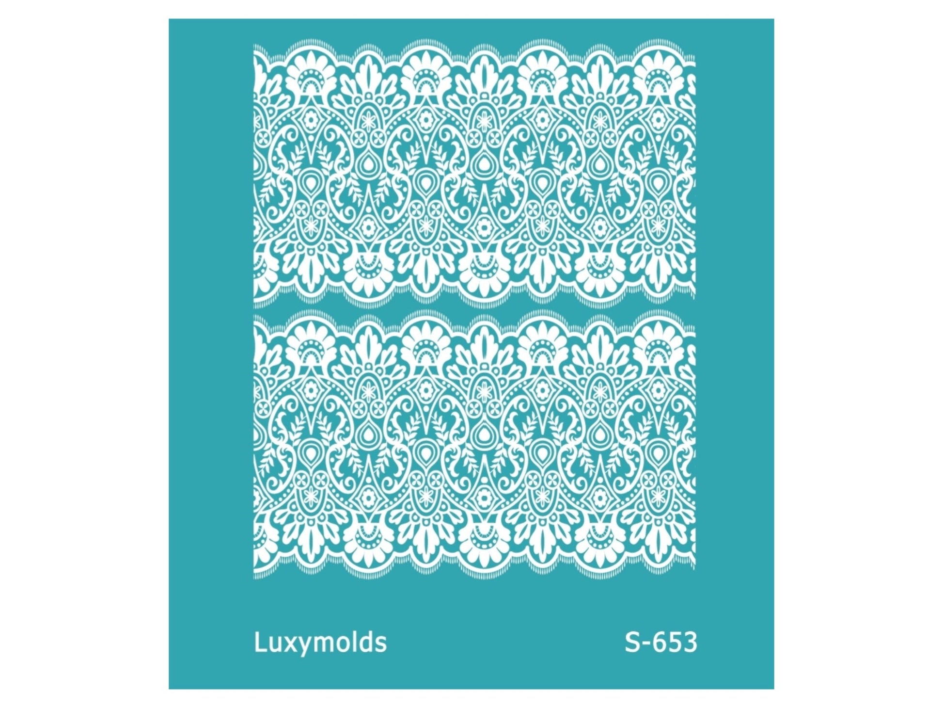 Silk screen stencil for polymer clay "Luxymolds" S-653