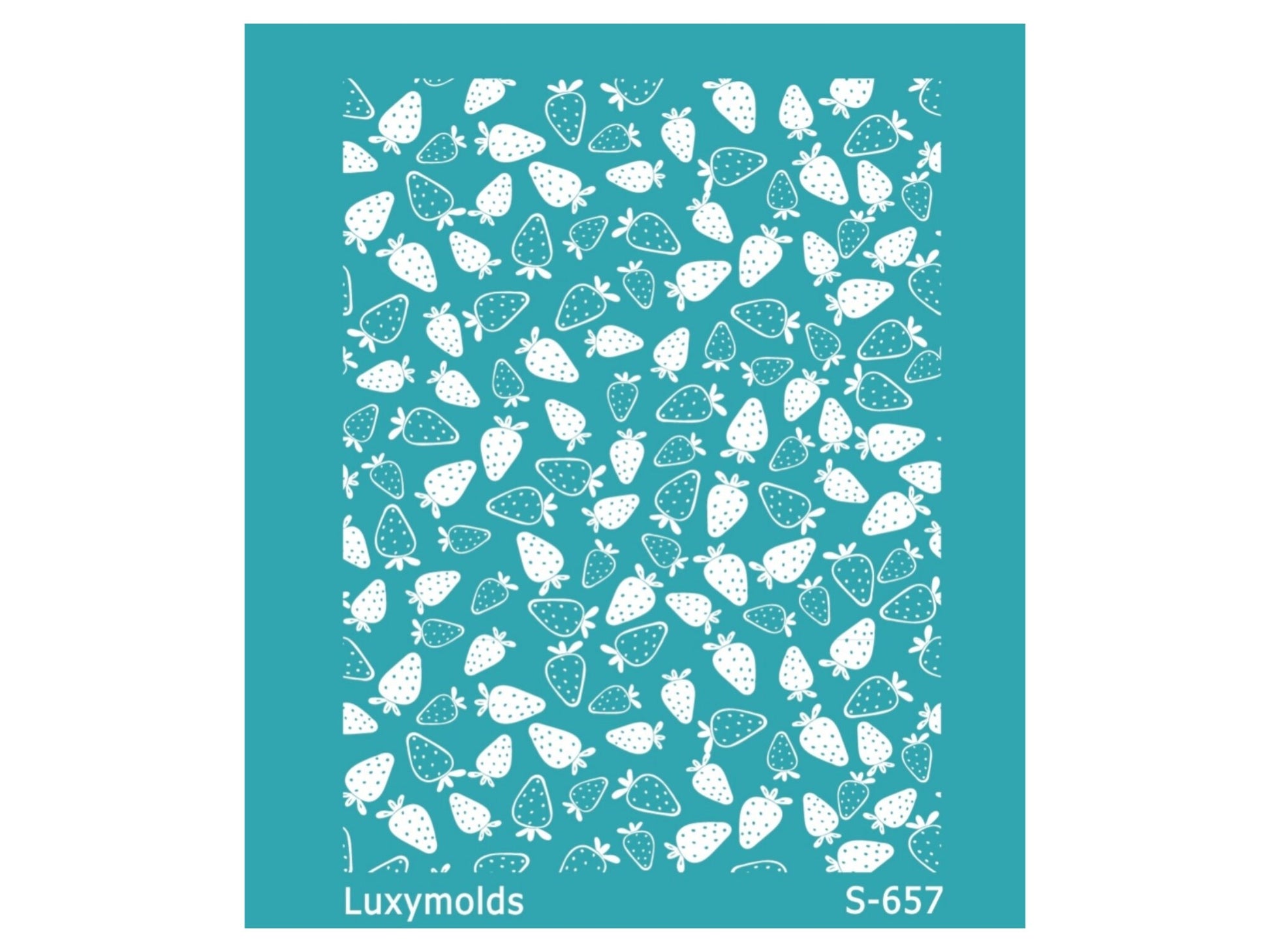 Silk screen stencil for polymer clay "Luxymolds" S-657