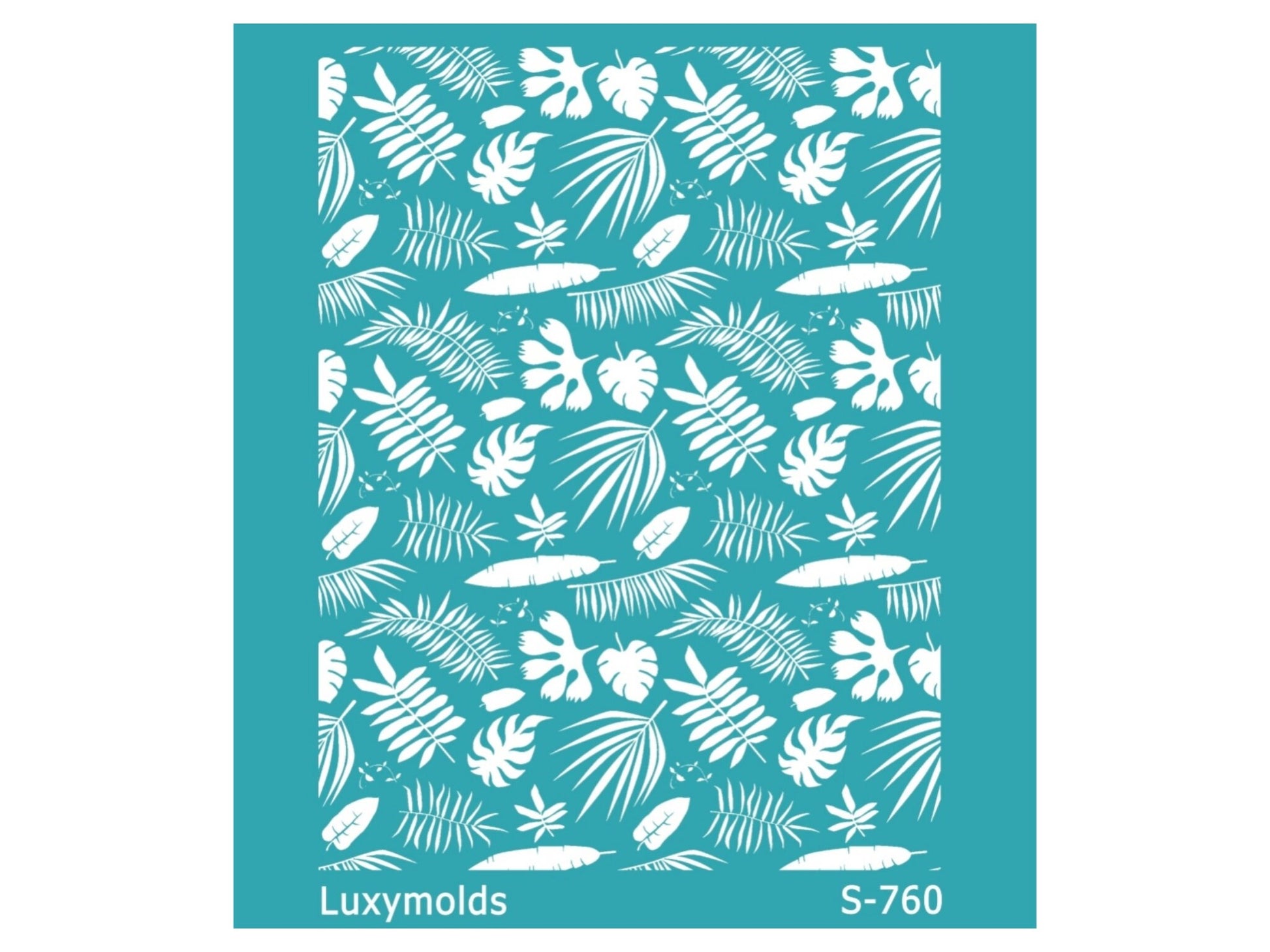 Silk screen stencil for polymer clay "Luxymolds" S-760
