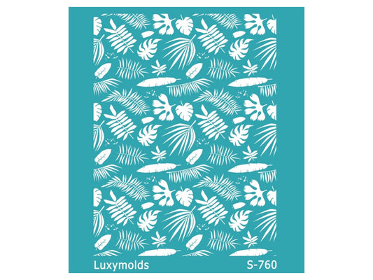 Silk screen stencil for polymer clay "Luxymolds" S-760