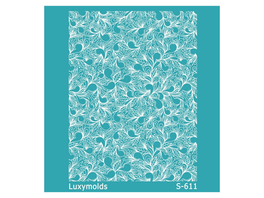 Silk screen stencil for polymer clay "Luxymolds" S-611