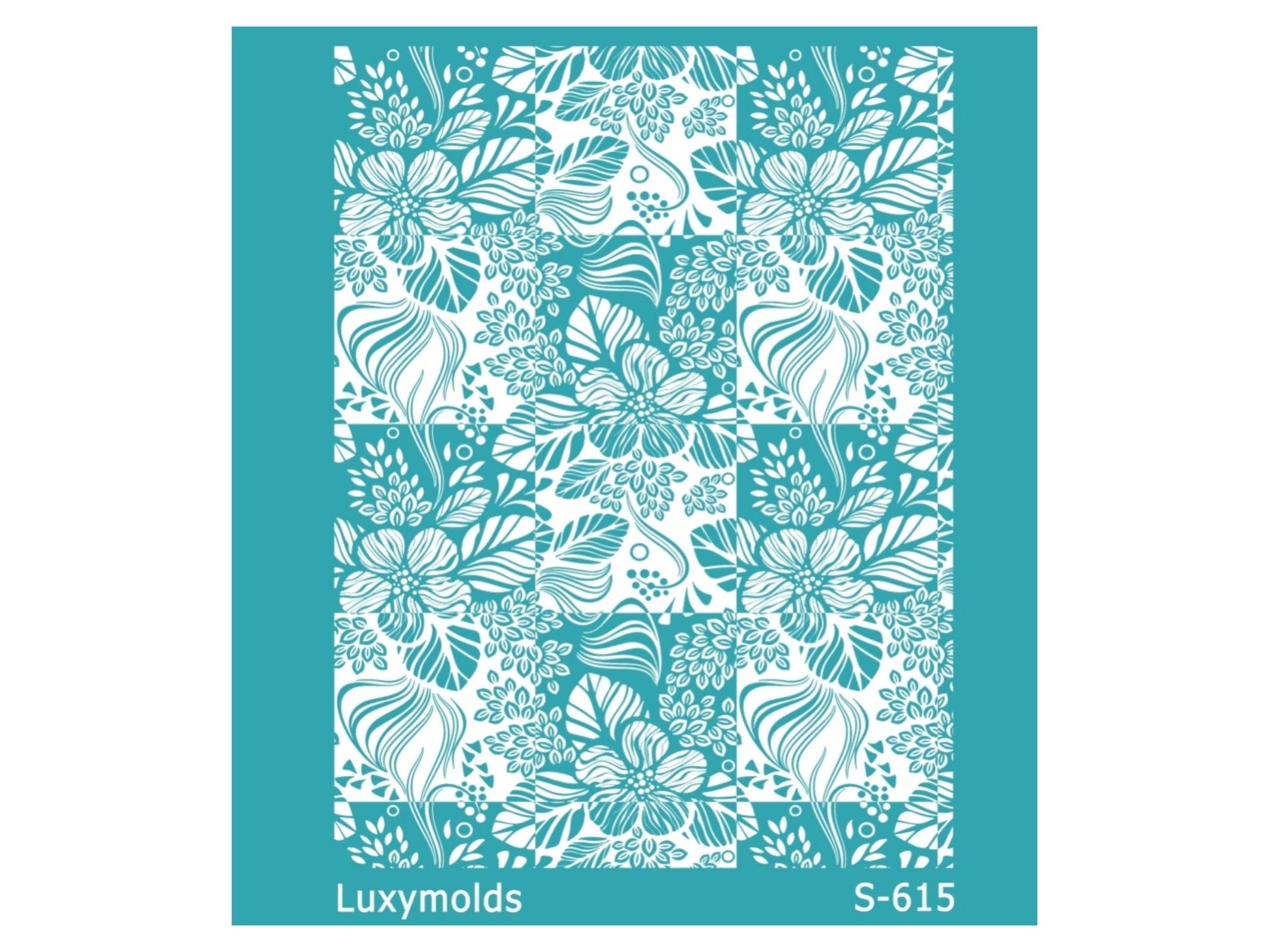 Silk screen stencil for polymer clay "Luxymolds" S-615