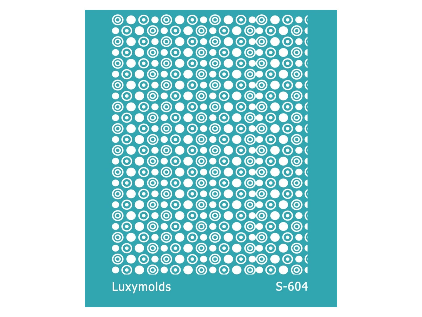 Silk screen stencil for polymer clay "Luxymolds" S-604