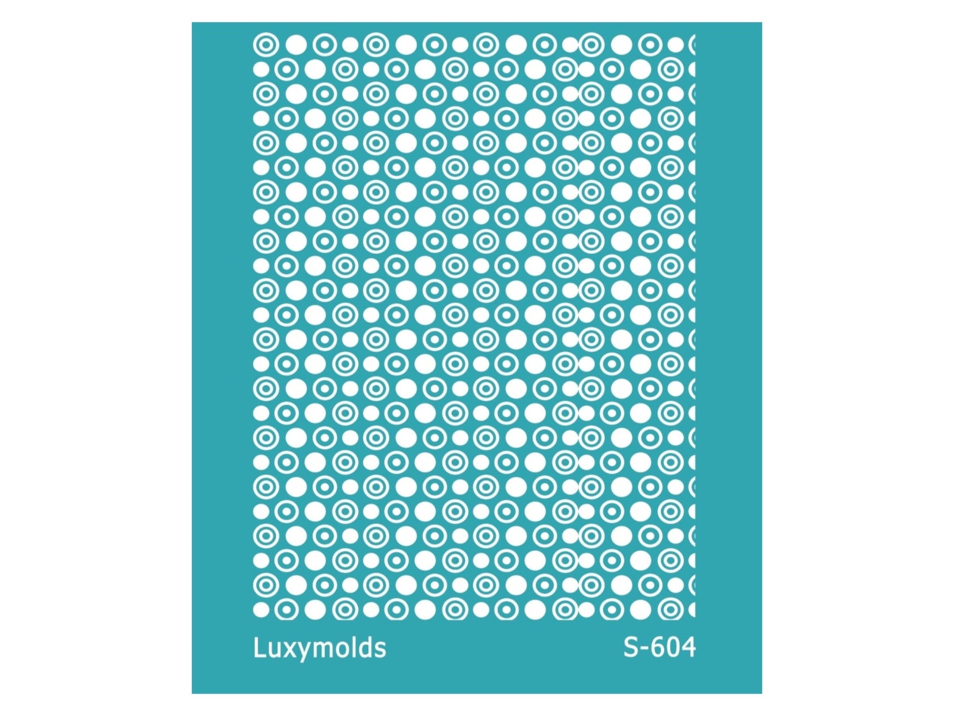 Silk screen stencil for polymer clay "Luxymolds" S-604