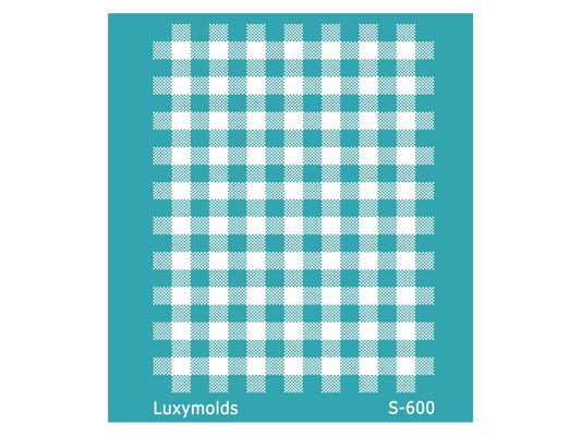 Silk screen stencil for polymer clay "Luxymolds" S-600
