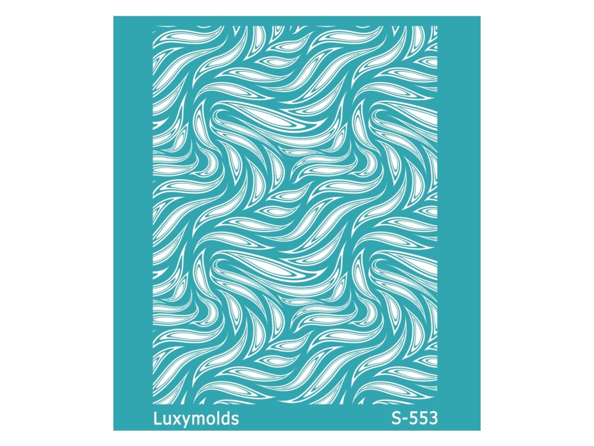 Silk screen stencil for polymer clay "Luxymolds" S-553