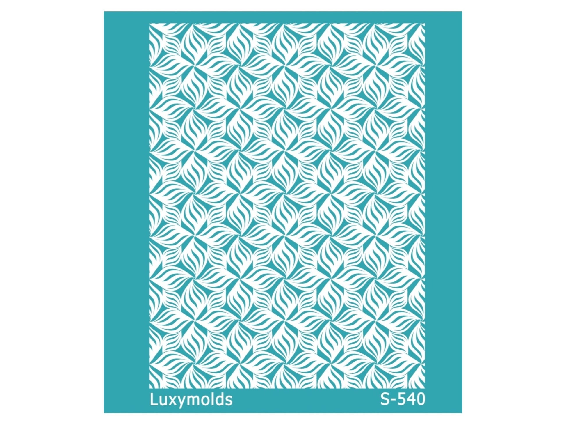 Silk screen stencil for polymer clay "Luxymolds" S-540