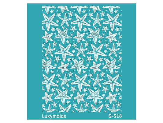 Silk screen stencil for polymer clay "Luxymolds" S-518