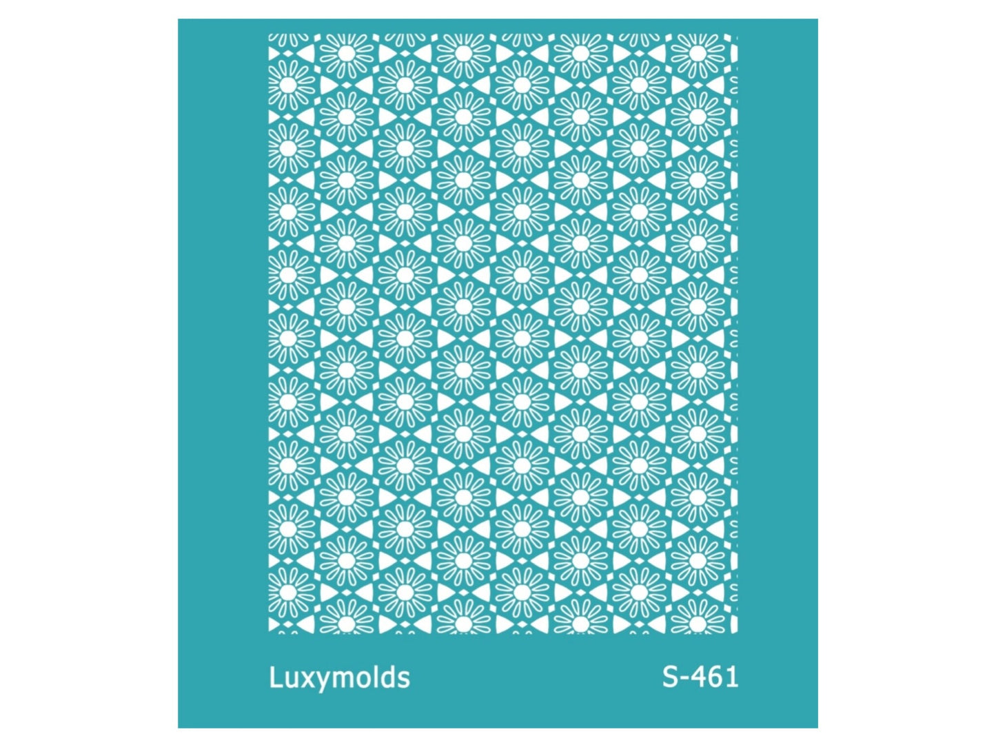 Silk screen stencil for polymer clay "Luxymolds" S-461