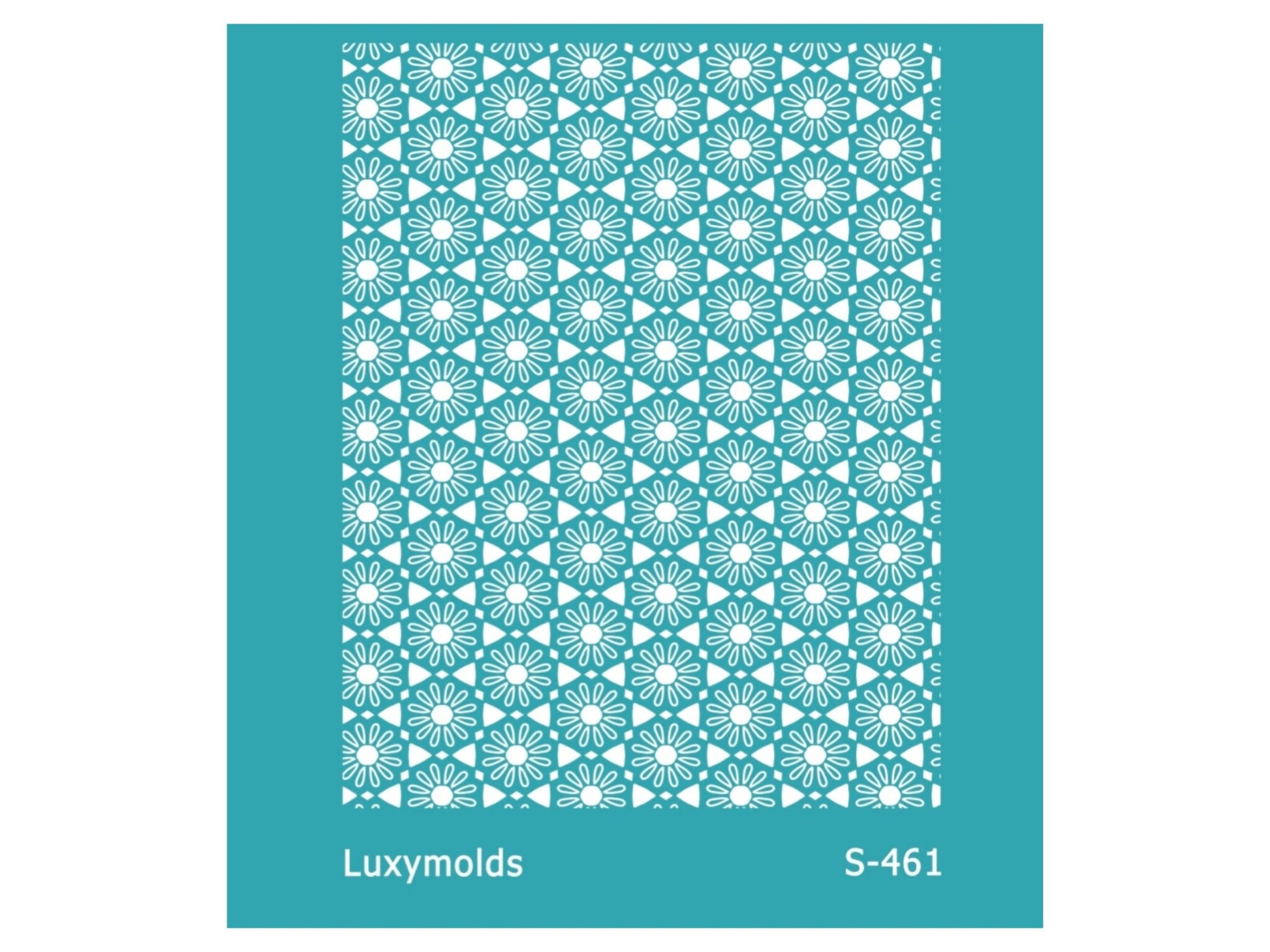 Silk screen stencil for polymer clay "Luxymolds" S-461