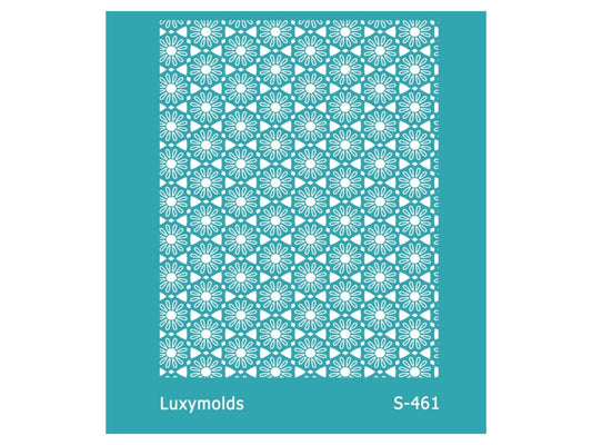 Silk screen stencil for polymer clay "Luxymolds" S-461
