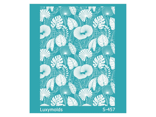 Silk screen stencil for polymer clay "Luxymolds" S-457
