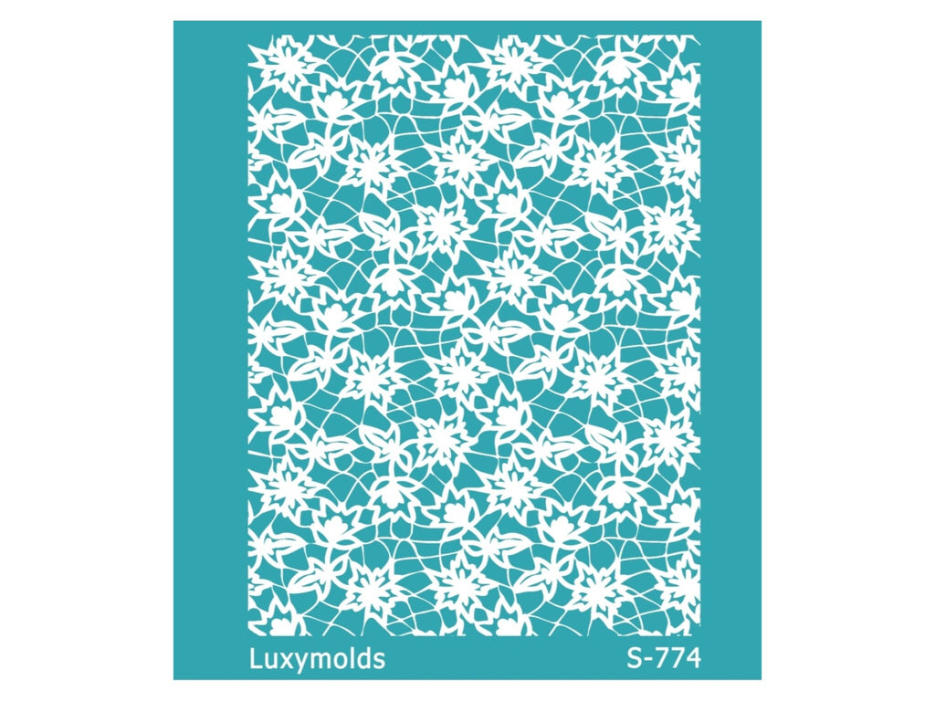 Silk screen stencil for polymer clay "Luxymolds" S-774