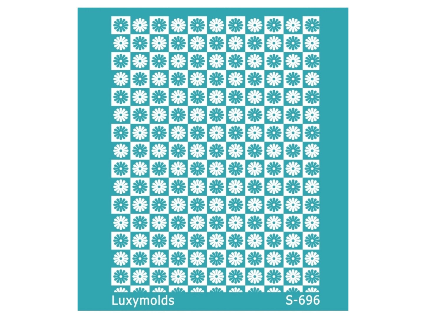 Silk screen stencil for polymer clay "Luxymolds" S-696