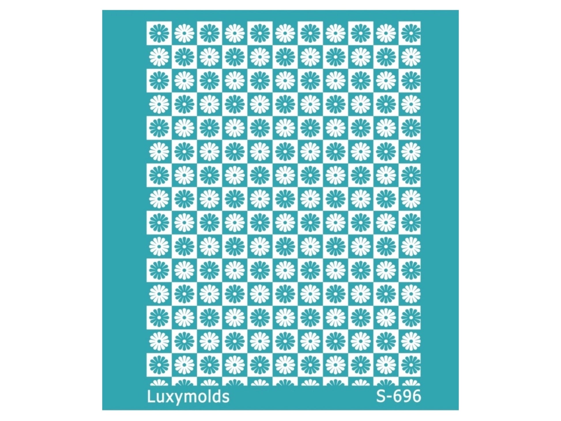 Silk screen stencil for polymer clay "Luxymolds" S-696