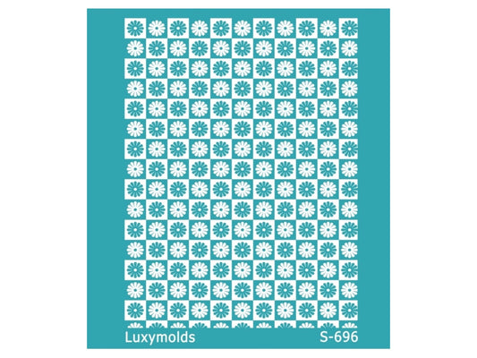 Silk screen stencil for polymer clay "Luxymolds" S-696