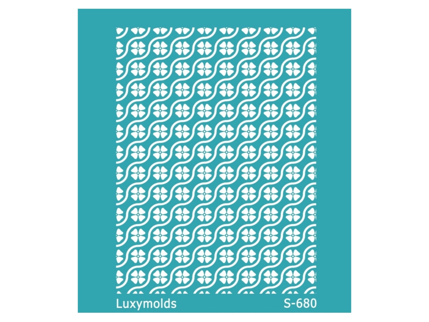 Silk screen stencil for polymer clay "Luxymolds" S-680