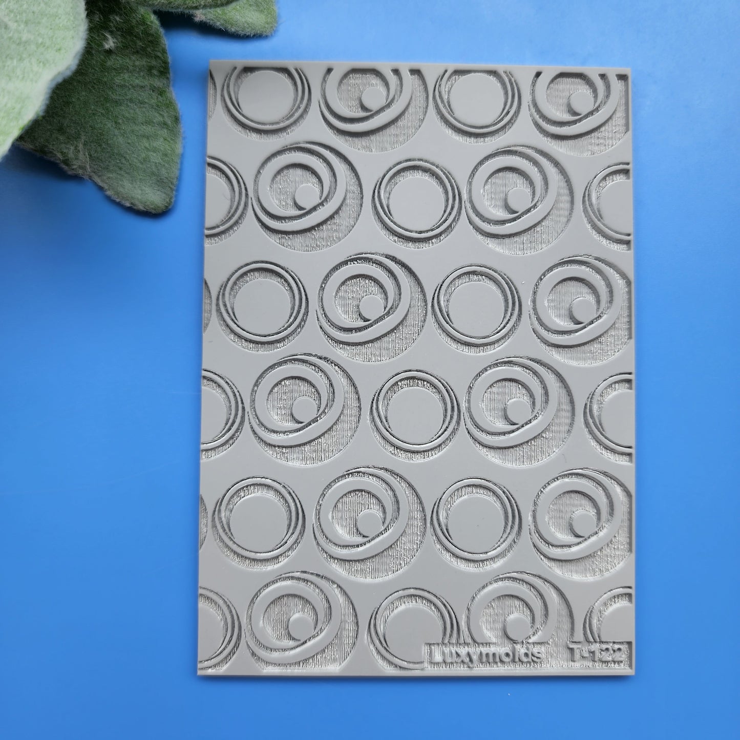 Polymer clay Texture tile Texture mat Clay stamp Polymer clay texture stencils "Geometryc" T-122