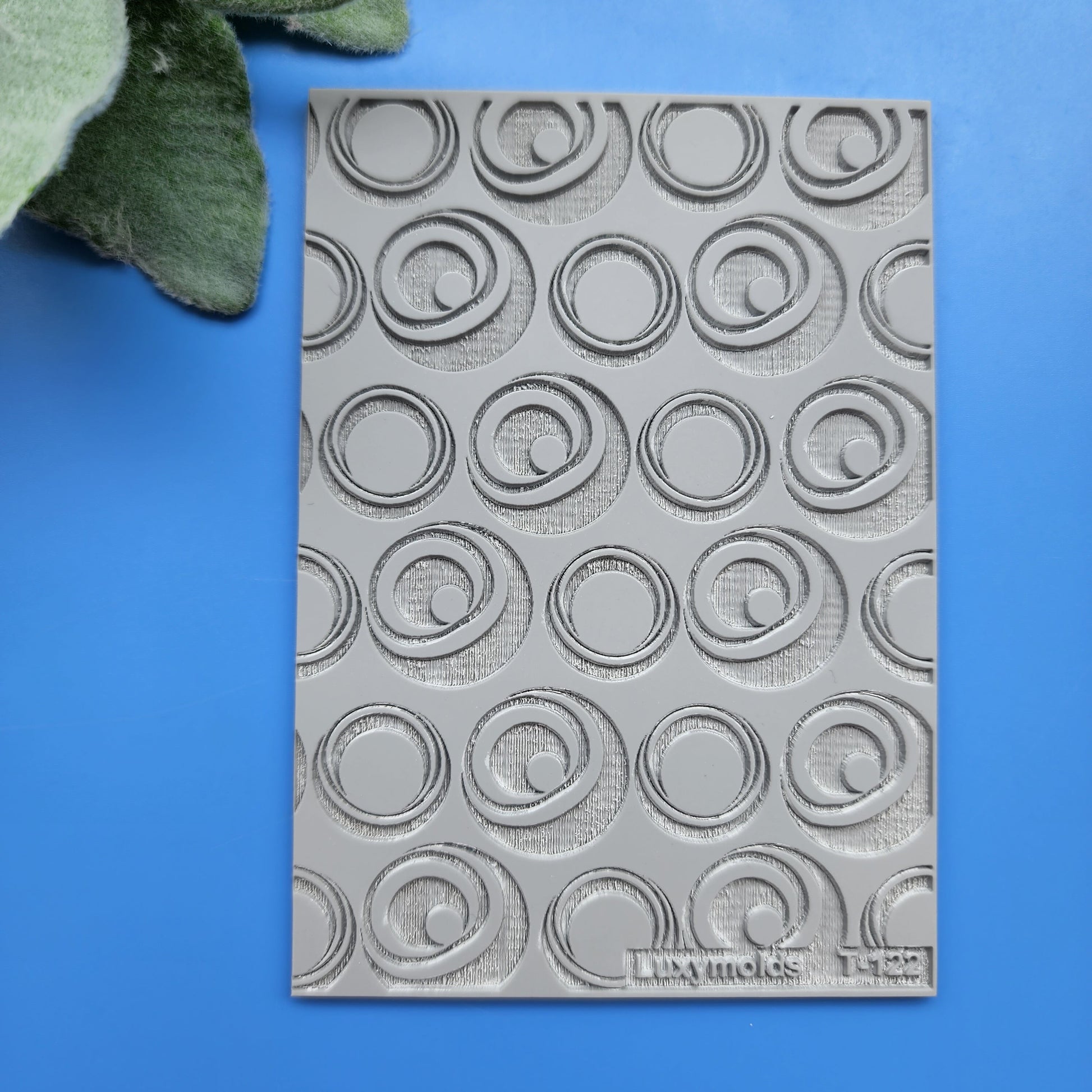 Polymer clay Texture tile Texture mat Clay stamp Polymer clay texture stencils "Geometryc" T-122