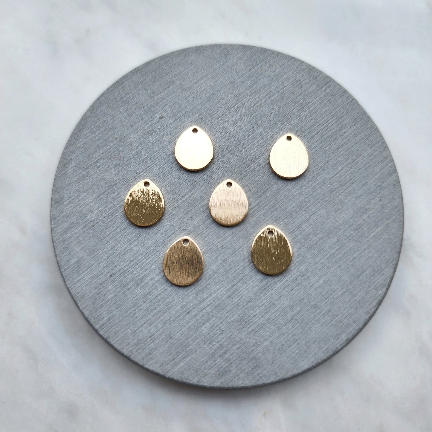 Gold plated charms Earrings components Earrings findings DIY jewelry