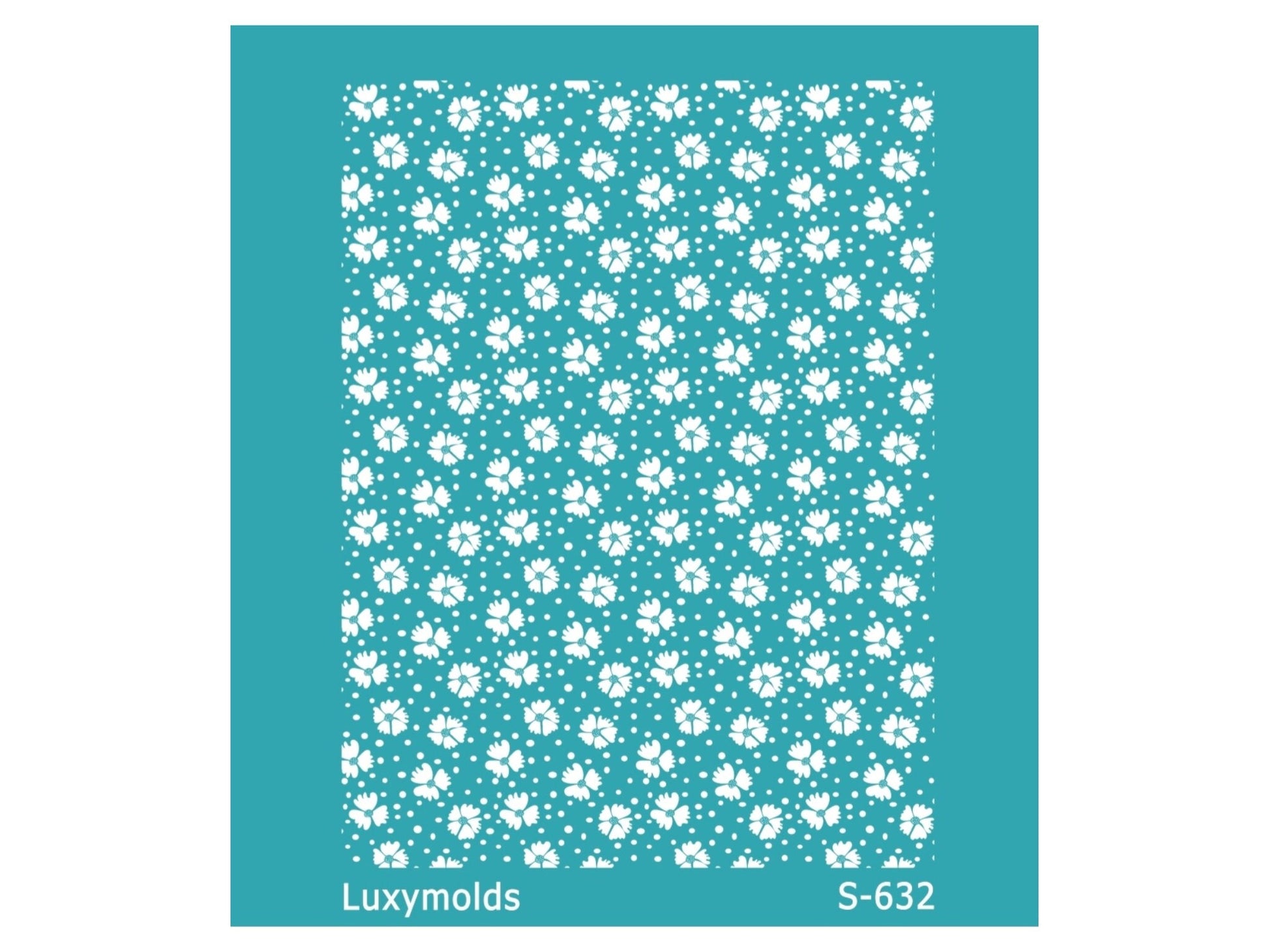 Silk screen stencil for polymer clay "Luxymolds" S-632