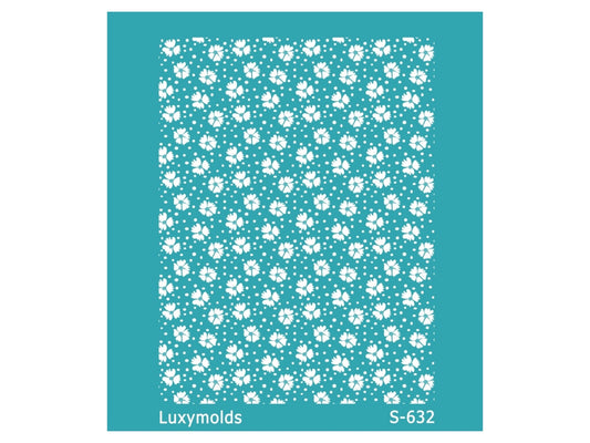 Silk screen stencil for polymer clay "Luxymolds" S-632