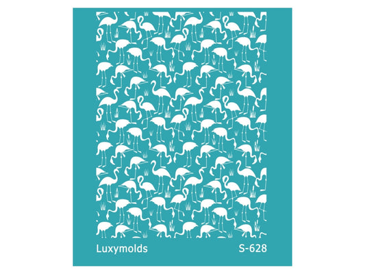 Silk screen stencil for polymer clay "Luxymolds" S-628