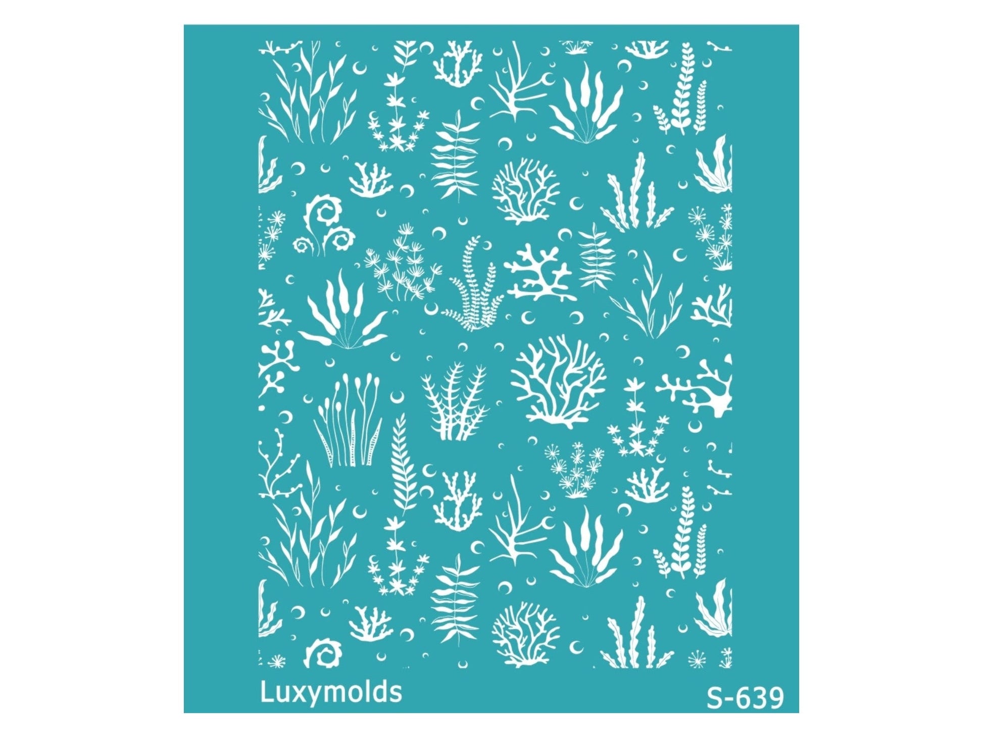 Silk screen stencil for polymer clay "Luxymolds" S-639