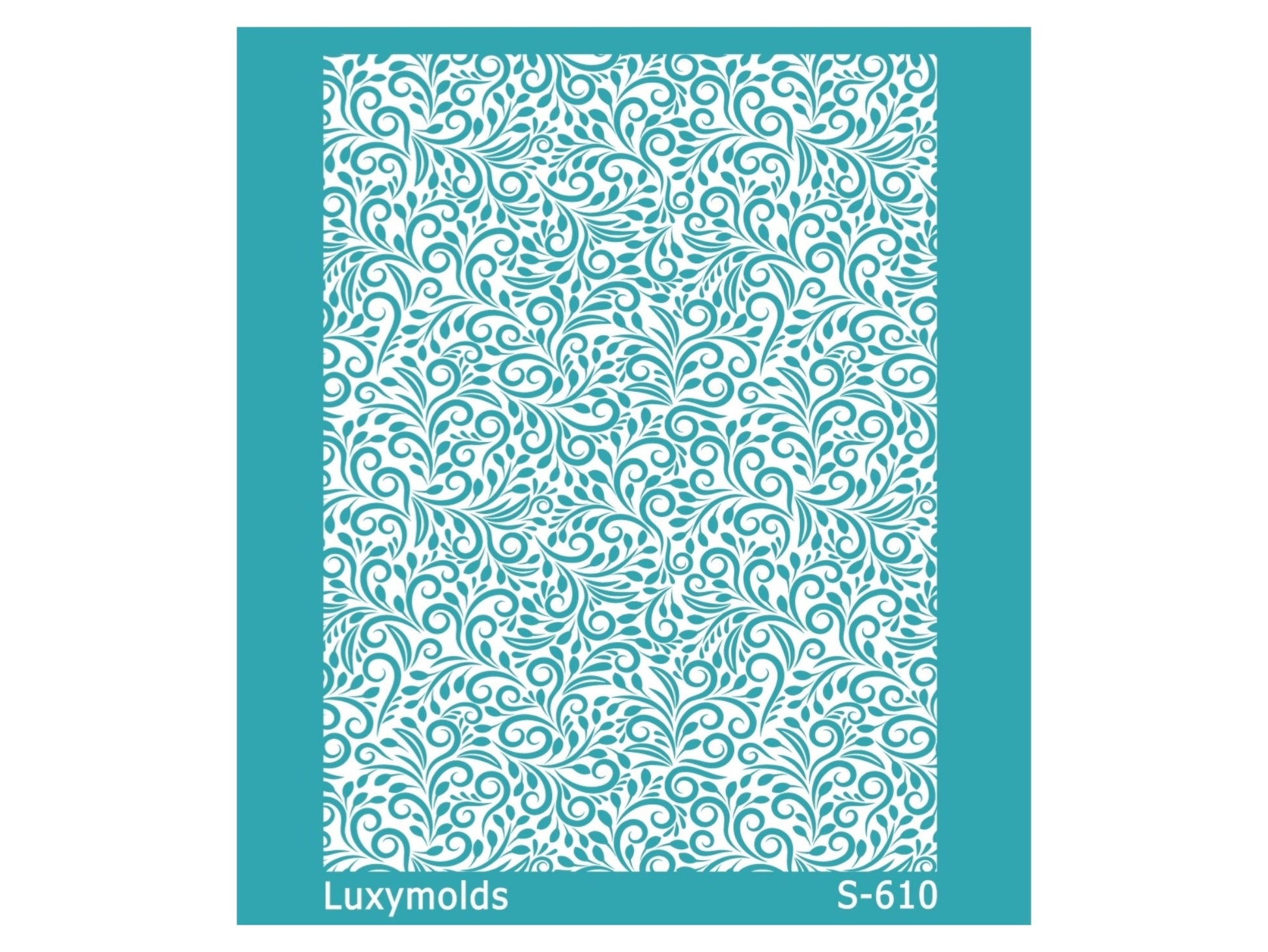 Silk screen stencil for polymer clay "Luxymolds" S-610