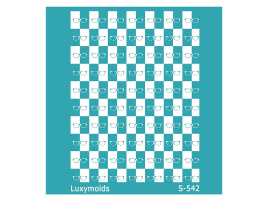 Silk screen stencil for polymer clay "Luxymolds" S-542