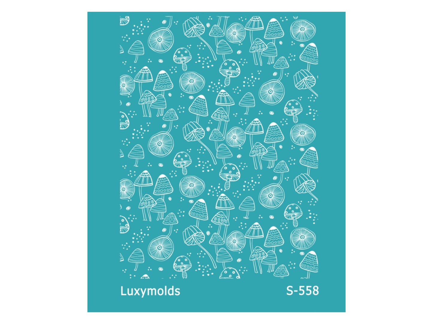 Silk screen stencil for polymer clay "Luxymolds" S-558