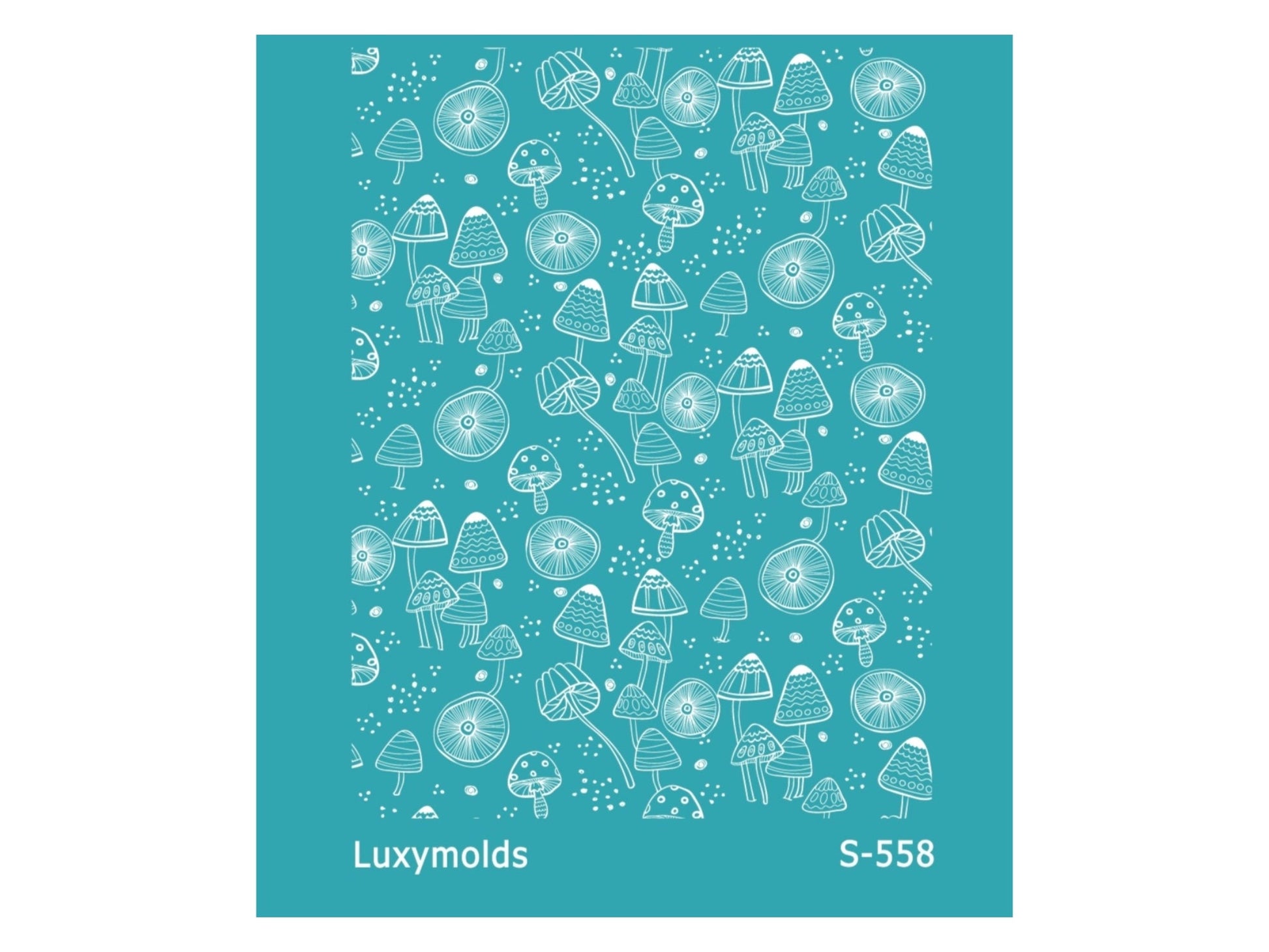 Silk screen stencil for polymer clay "Luxymolds" S-558