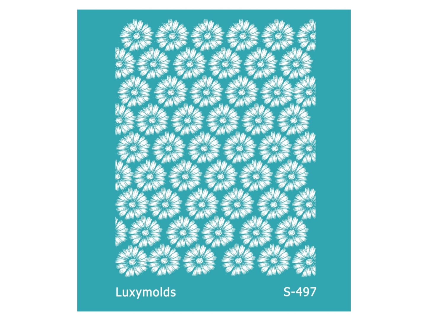 Silk screen stencil for polymer clay "Luxymolds" S-497
