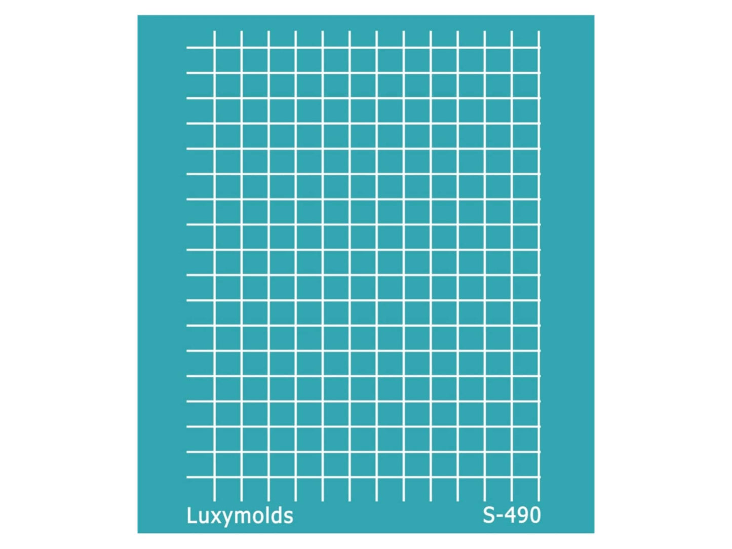 Silk screen stencil for polymer clay "Luxymolds" S-490