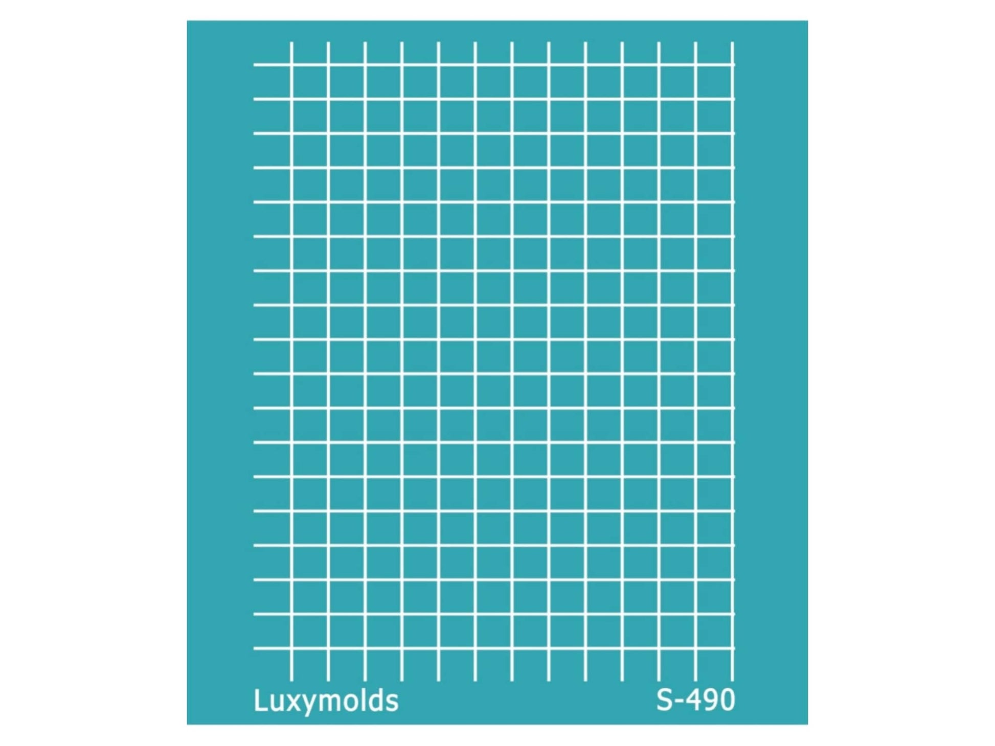 Silk screen stencil for polymer clay "Luxymolds" S-490