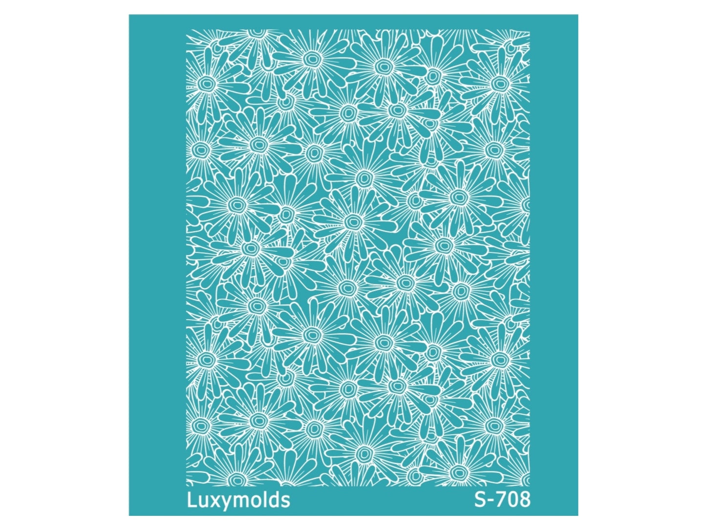 Silk screen stencil for polymer clay "Luxymolds" S-708