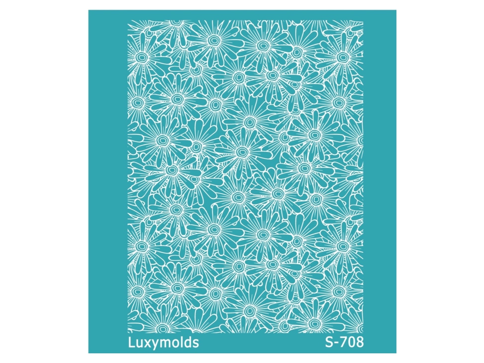 Silk screen stencil for polymer clay "Luxymolds" S-708