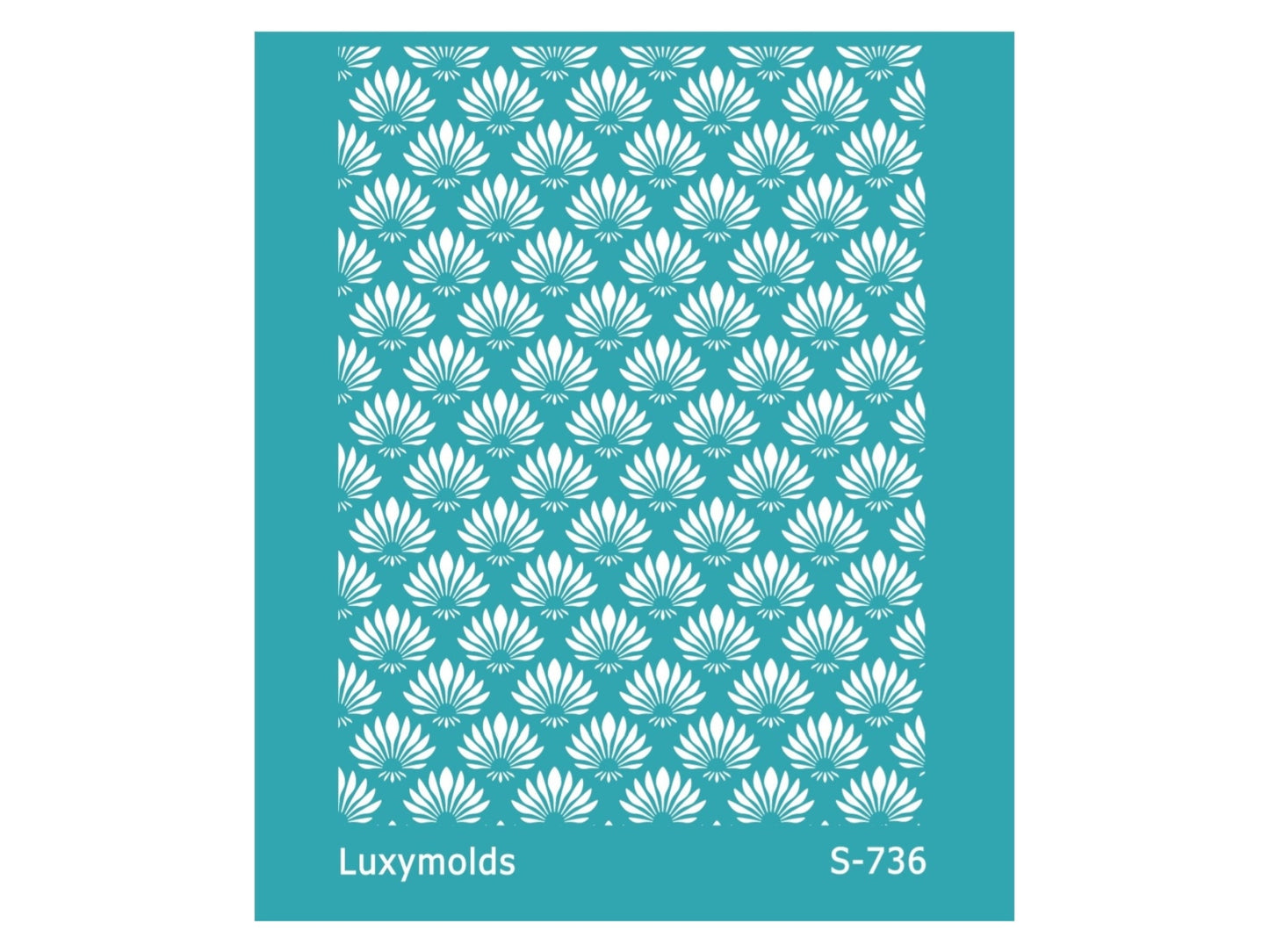 Silk screen stencil for polymer clay "Luxymolds" S-736