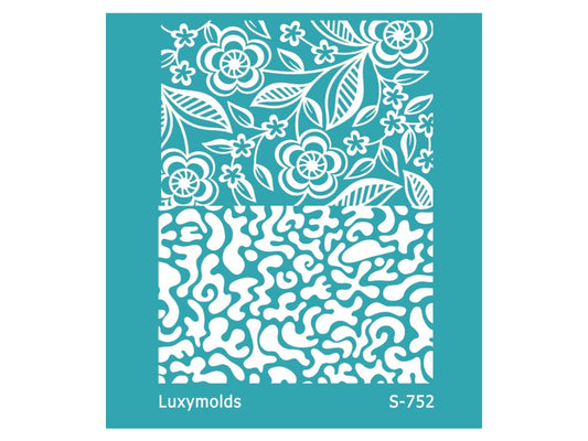 Silk screen stencil for polymer clay "Luxymolds" S-752