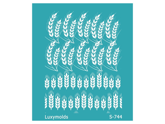 Silk screen stencil for polymer clay "Luxymolds" S-744