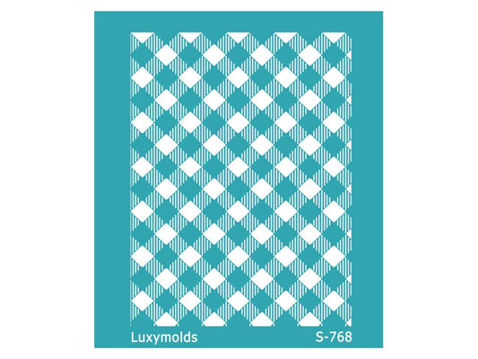 Silk screen stencil for polymer clay "Luxymolds" S-768