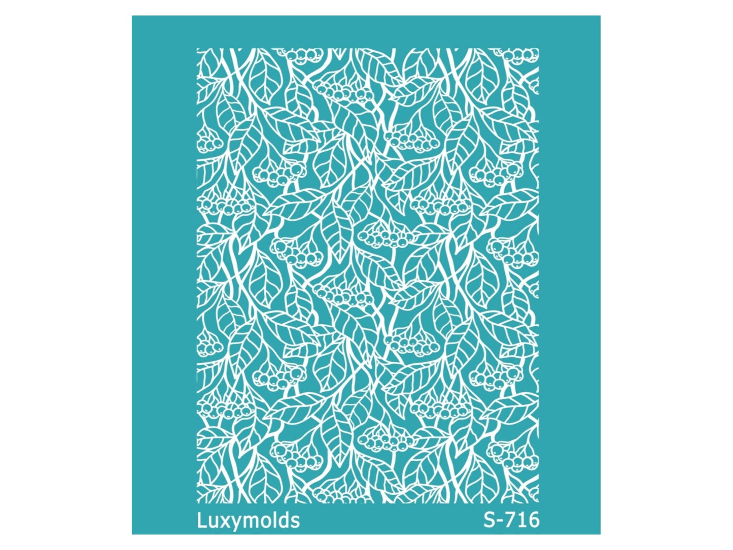 Silk screen stencil for polymer clay "Luxymolds" S-716